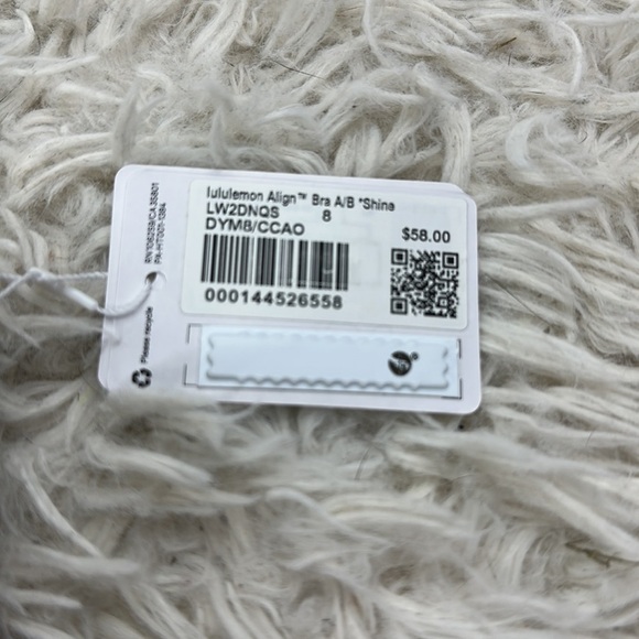 NWT Lululemon Align Reversible Bra *Light Support, A/B Cup - Picture 2 of 6